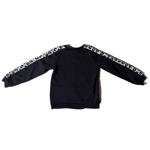 LOL Surprise Sweater Girls 8 Glam Life Pullover Crewneck Leopard Stars School - Picture 6 of 6